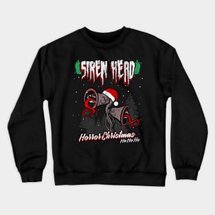 Siren Head horror Christmas Crewneck Sweatshirt